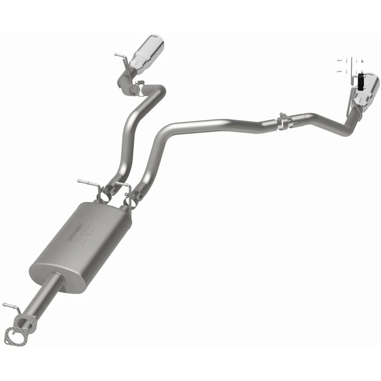 MagnaFlow 2019-2023 RAM 1500 Street Series Cat-Back Performance Exhaust SystemSound AggressiveExterior_ModerateInterior