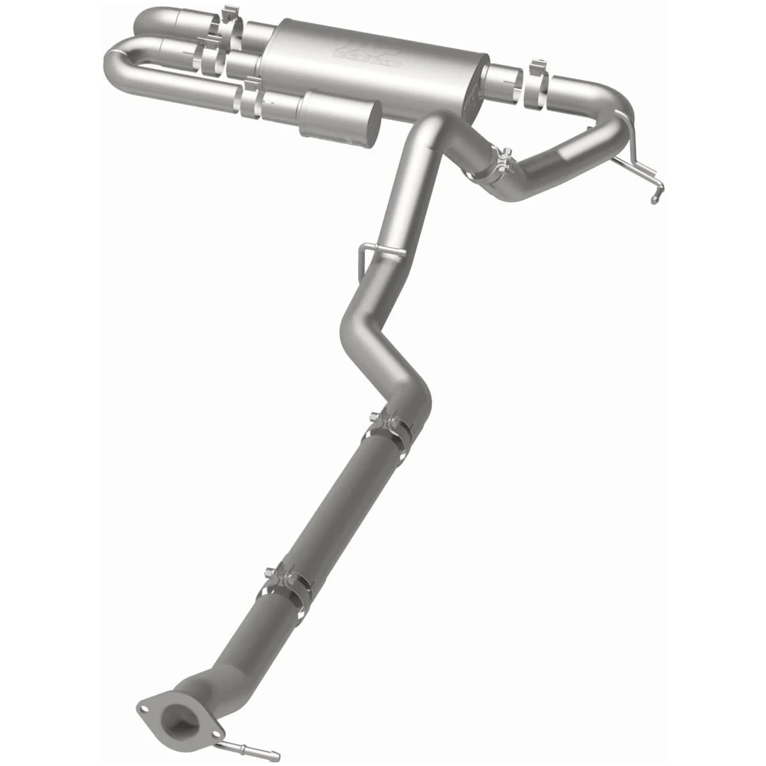 MagnaFlow 2021-2023 Ford Bronco Overland Series Cat-Back Performance Exhaust SystemSound ModerateExterior_MildInterior