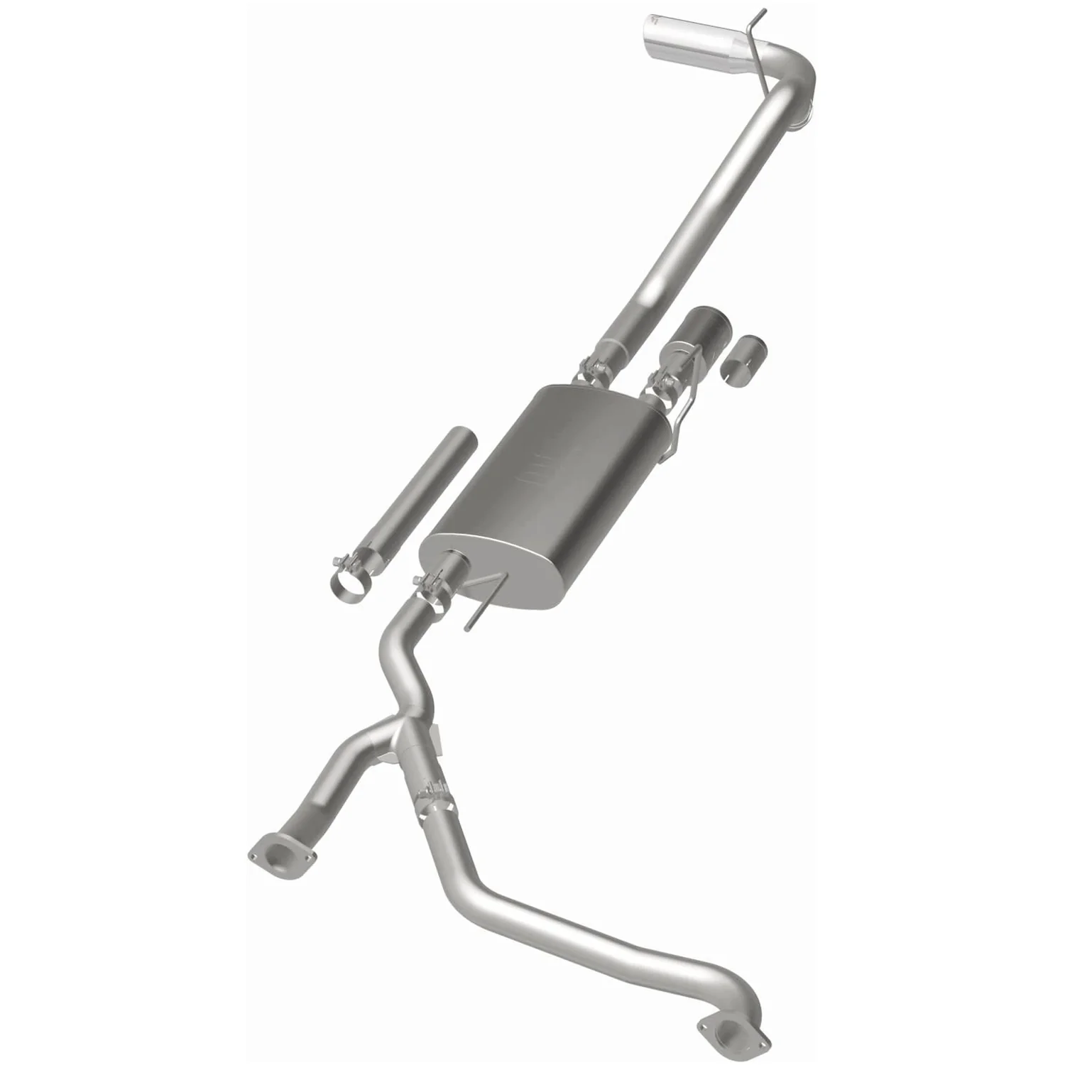 MagnaFlow 2022-2023 Nissan Frontier Street Series Cat-Back Performance Exhaust SystemSound ModerateExterior_MildInterior