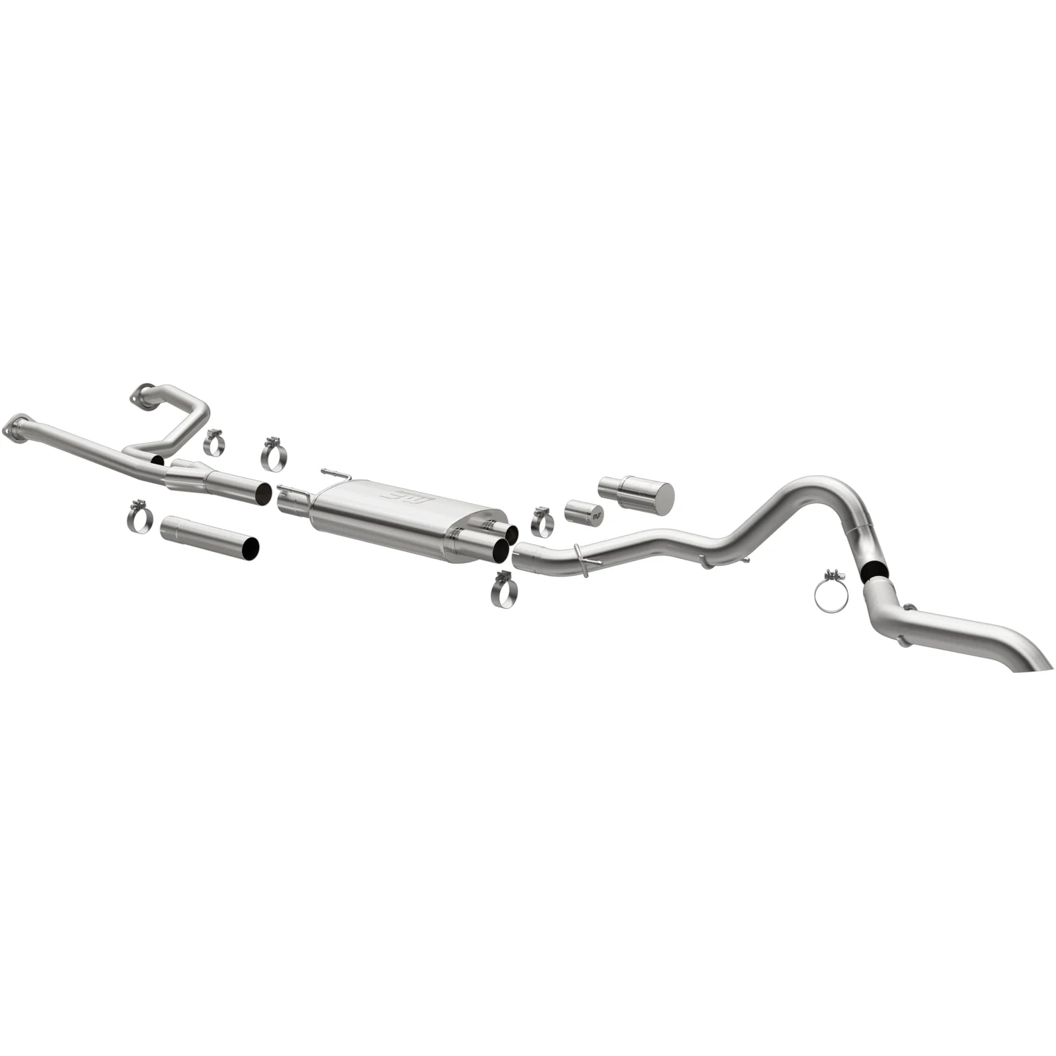 MagnaFlow 2022-2023 Toyota Tundra Overland Series Cat-Back Performance Exhaust SystemSound ModerateExterior_MildInterior