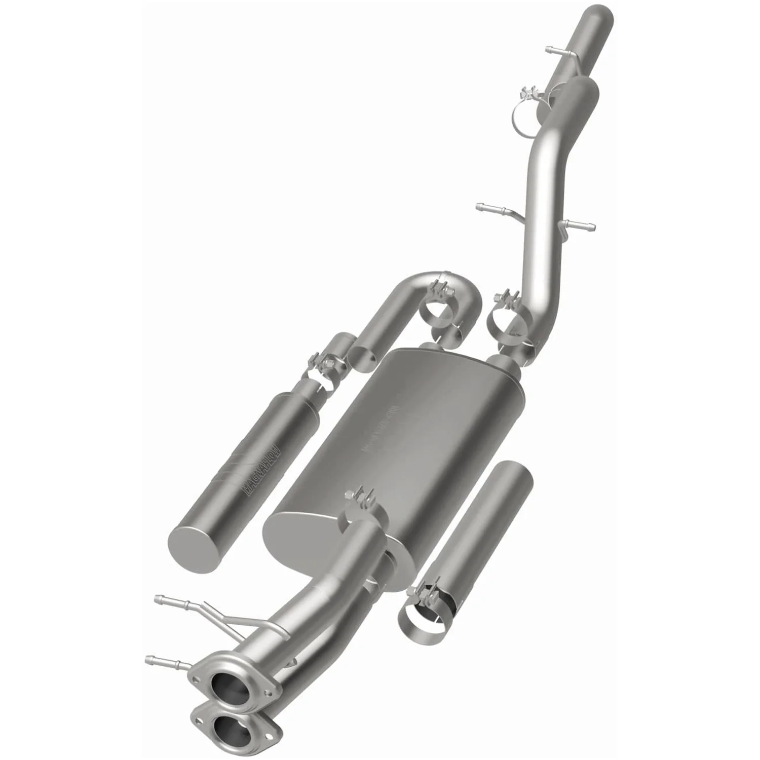 MagnaFlow Overland Series Cat-Back Performance Exhaust System 19569Sound ModerateExterior_MildInterior