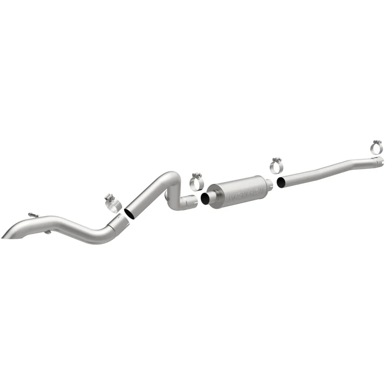 MagnaFlow Rock Crawler Series Cat-Back Performance Exhaust System 15237Sound AggressiveExterior_ModerateInterior