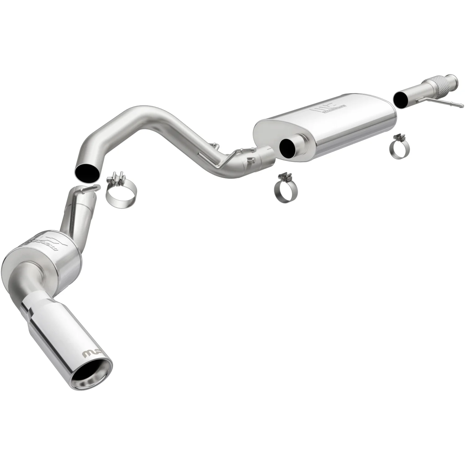MagnaFlow Street Series Cat-Back Performance Exhaust System 15355Sound ModerateExterior_MildInterior