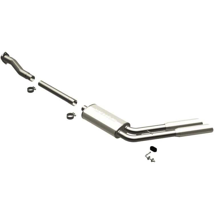 MagnaFlow Street Series Cat-Back Performance Exhaust System 16522Sound VeryAggressiveExterior_AggressiveInterior
