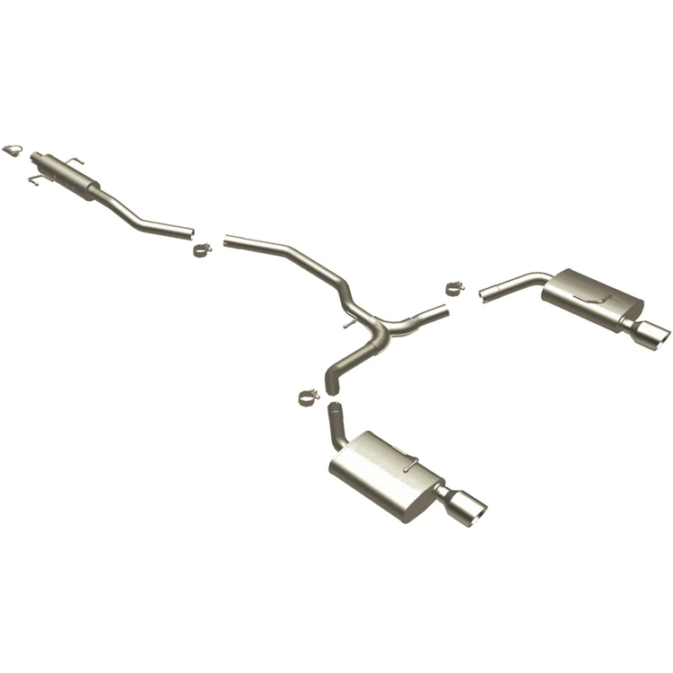 MagnaFlow Street Series Cat-Back Performance Exhaust System 16675Sound ModerateExterior_MildInterior