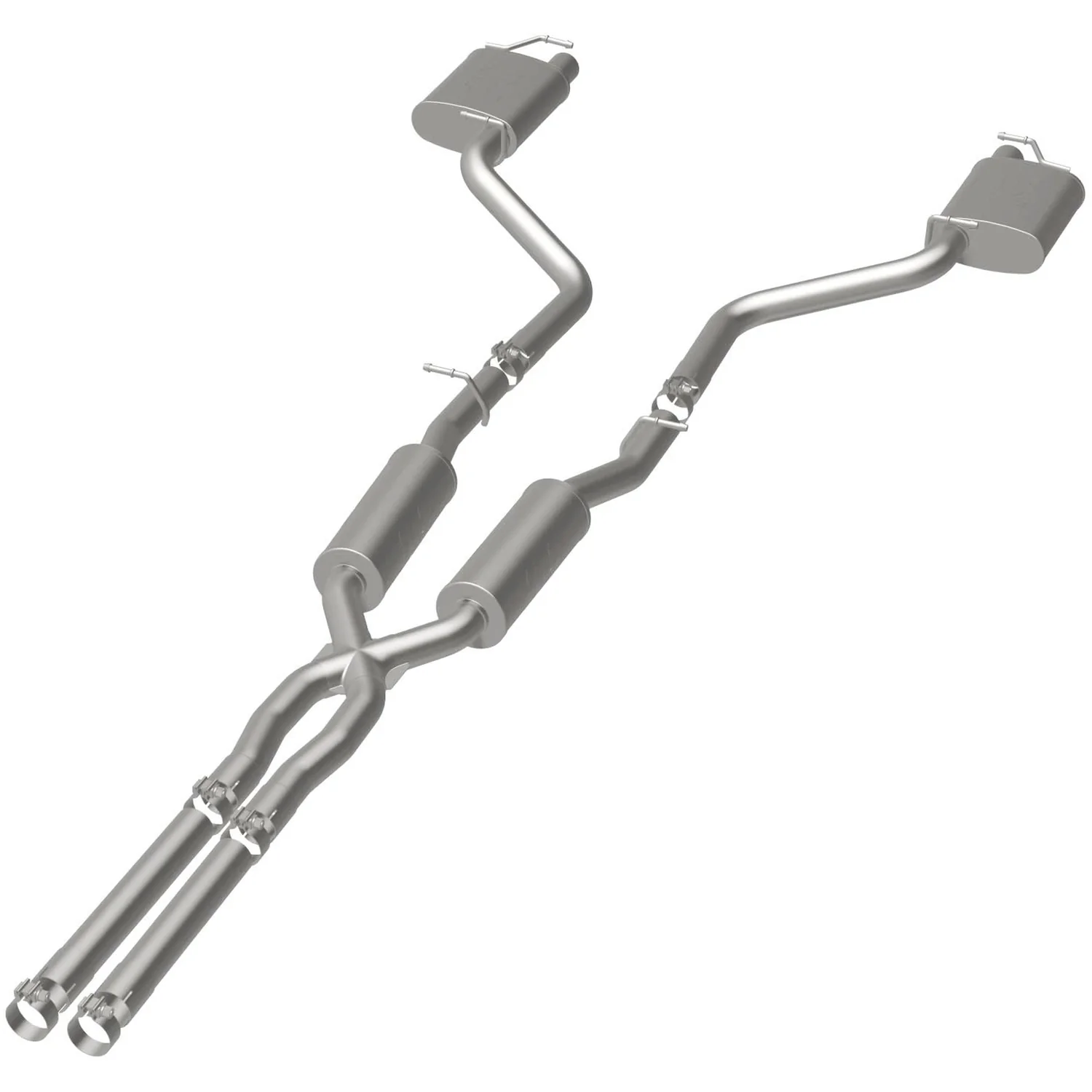 MagnaFlow Street Series Cat-Back Performance Exhaust System 19226Sound ModerateExterior_MildInterior