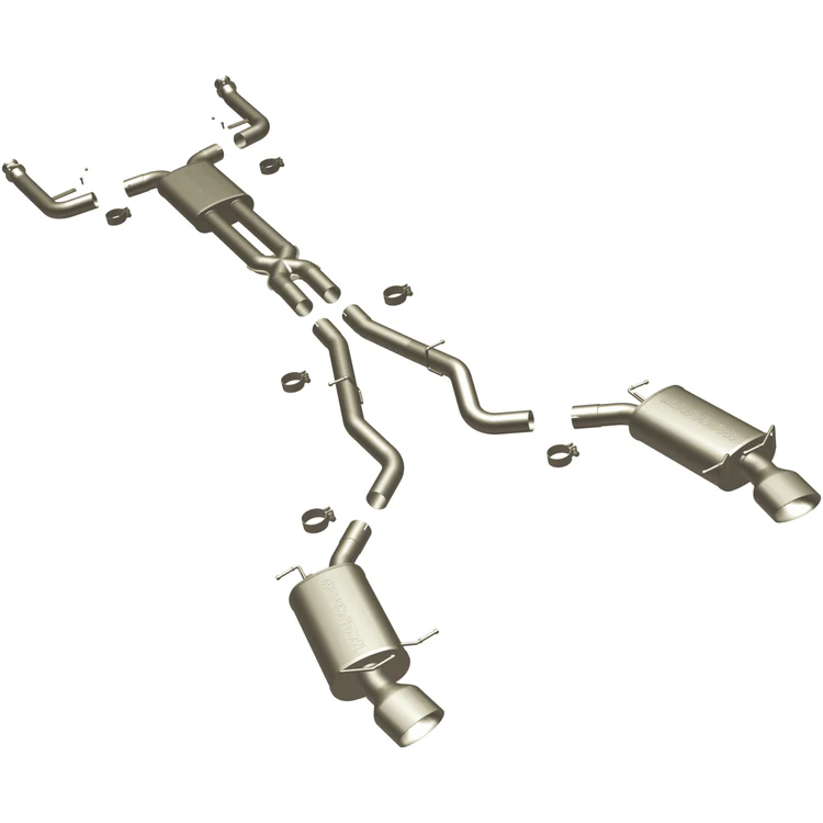 MagnaFlow Touring Series Cat-Back Performance Exhaust System 16560Sound ModerateExterior_MildInterior
