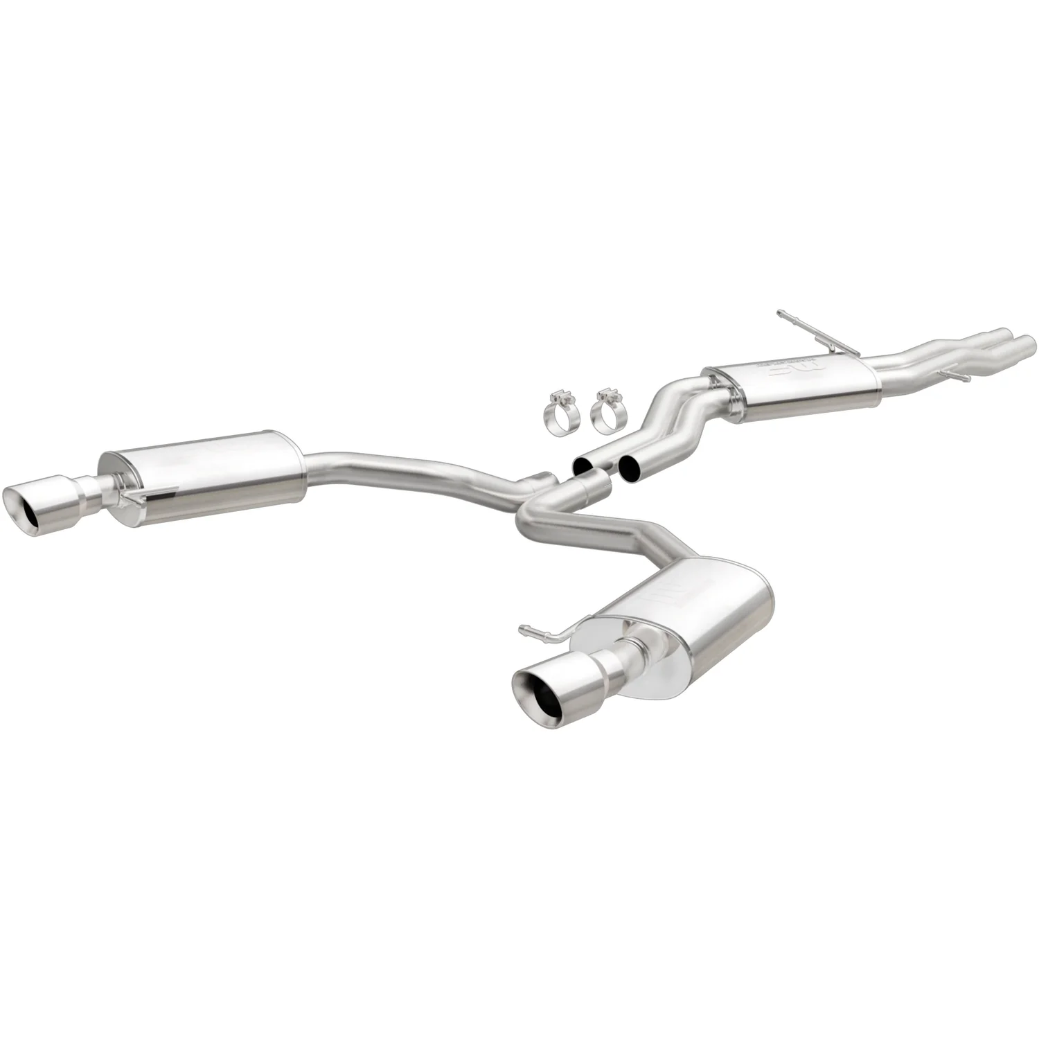 MagnaFlow Touring Series Cat-Back Performance Exhaust System 19159Sound ModerateExterior_MildInterior