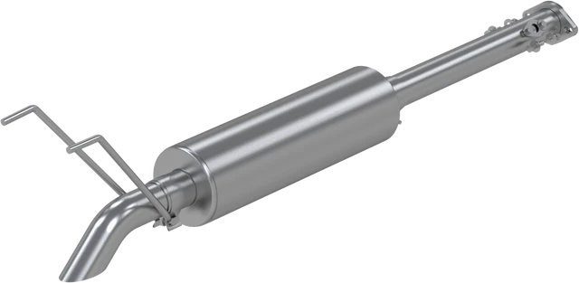 MBRP 01-04 Toyota Tacoma 2.4/2.7/3.4L 2.5in Cat Back Turn Down Style T409 Exhaust System