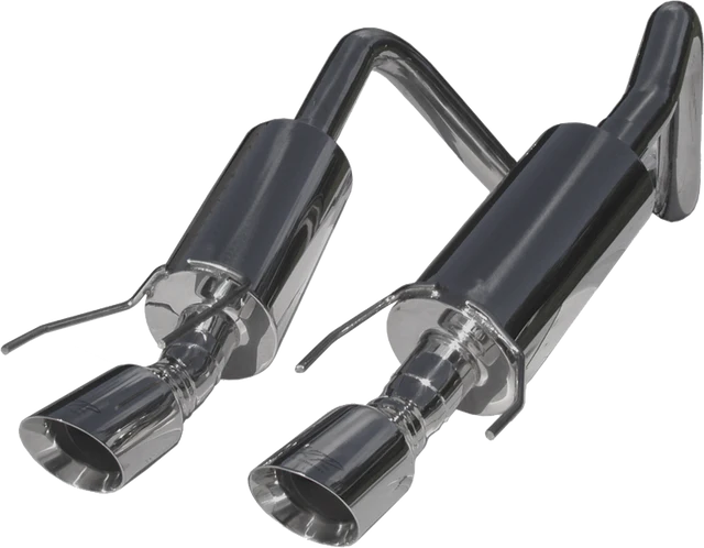 MBRP 05-08 Chev Corvette Dual Muffler Axle Back 4 Round Dual Wall Tips