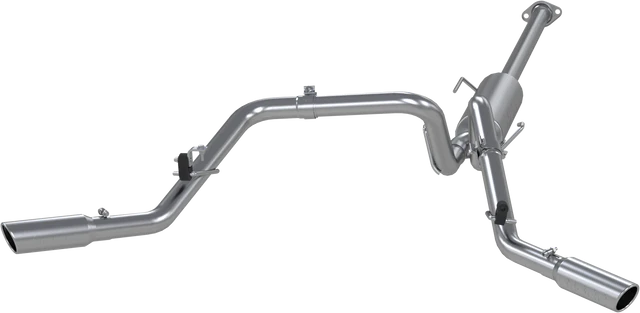 MBRP 05-15 Toyota Tacoma 4.0L EC/CC AL Dual Split Side Cat Back Exhaust