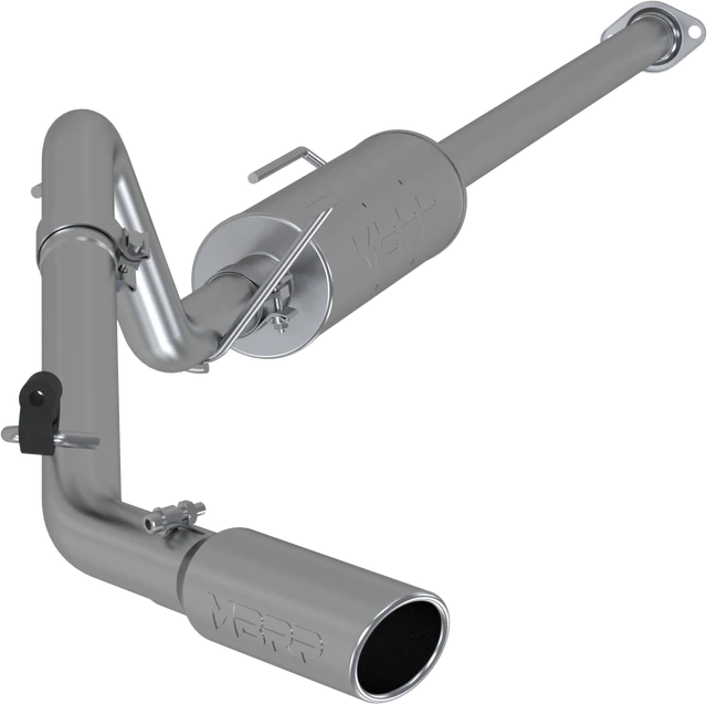 MBRP 05-15 Toyota Tacoma 4.0L EC/CC Cat Back Single Exit Aluminized Exhaust