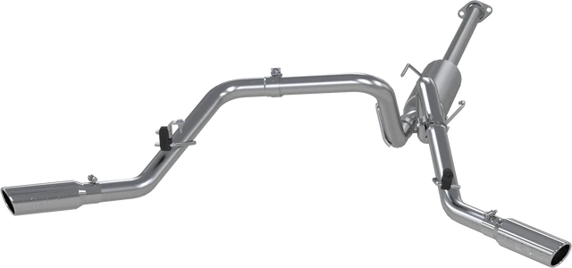 MBRP 05-15 Toyota Tacoma 4.0L EC/CC Dual Split Side T409 Cat Back Exhaust