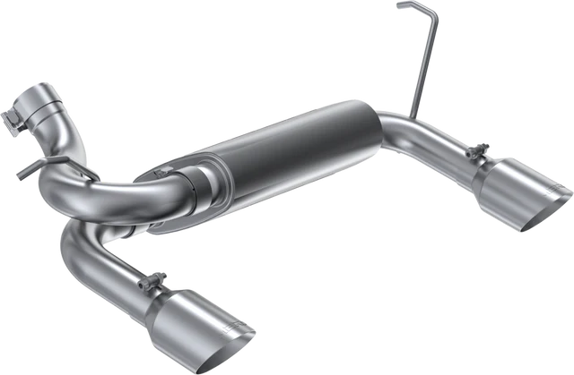 MBRP 07-18 Jeep Wrangler 3.6L/3.8L V6 Axle-Back Dual Rear Exit Aluminum Performance Exhuast