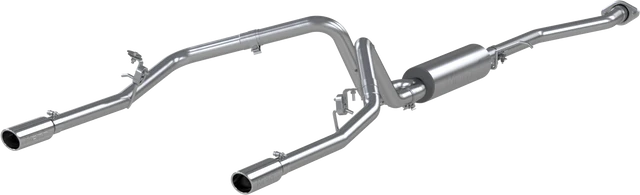 MBRP 07 Chevrolet Silverado/GMC Sierra 1500 Classic 4.8/5.3L EC/CC-SB Cat Back Dual Split Rear