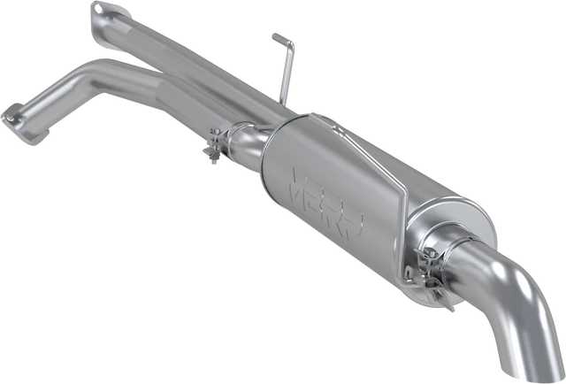 MBRP 09 Toyota Tundra Cat Back Turn Down Single Side Aluminized Exhaust