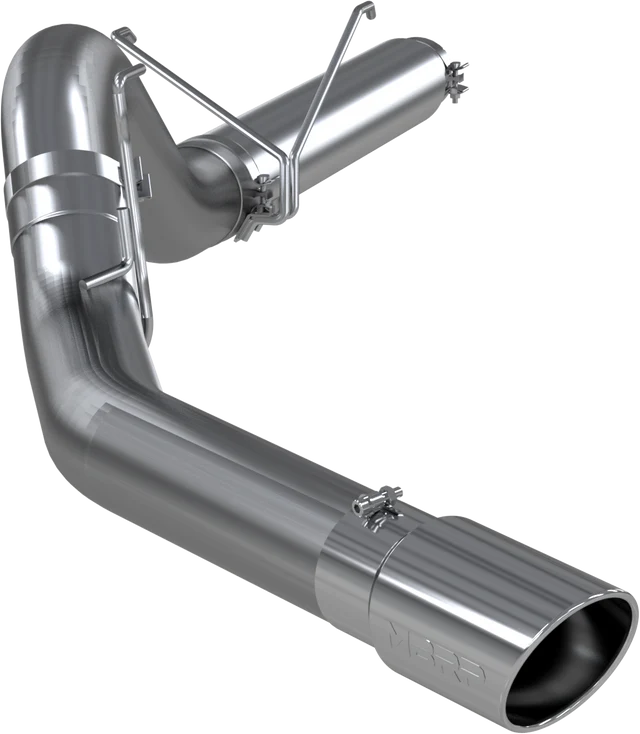 MBRP 10-12 Dodge RAM 2500/3500 Cummins 6.7L 5in Filter Back Single Side Alum Exhaust System