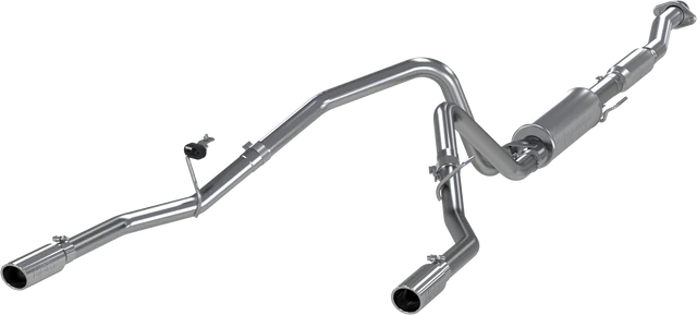 MBRP 11-14 Ford F-150 5.0L V8 Aluminized Cat Back Dual Split Rear Exit