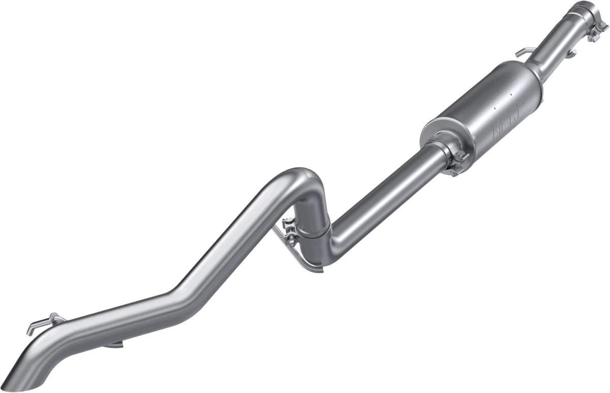 MBRP 12-18 Jeep Wrangler/Rubicon 3.6L V6 Cat Back Single Rear Exit Off-Road Alum Exhaust