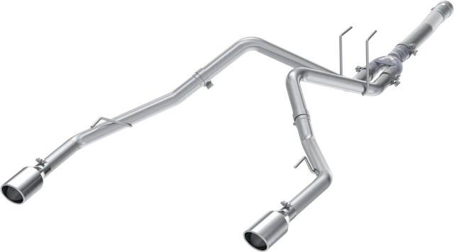 MBRP 14-18 Dodge Ram 1500 3.0L EcoDiesel 2.5in Filter Back Exhaust Dual Split Rear Exit Alum