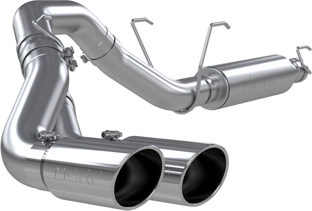 MBRP 14-23 Ram 2500/3500 6.4L 4in 409 SS Single Side Dual Outlet Cat Back Exhaust