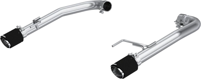MBRP 15-17 Ford Mustang GT 5.0L T304 Stainless Steel 2.5in Axle-Back with Carbon Fiber Tips