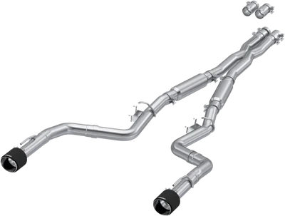 MBRP 15-23 Charger 5.7L 3in Dual Rear Exit SS Catback Exhaust w/ Carbon Fiber Tips