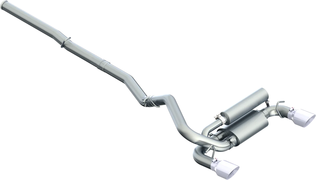 MBRP 16-18 Ford Focus RS 3in Aluminized Dual Outlet Cat-Back Exhaust