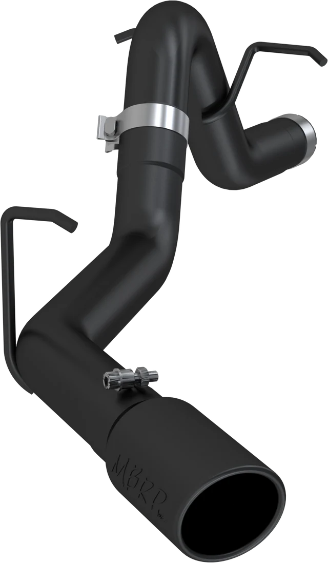 MBRP 16-22 Chevrolet Colorado/GMC Canyon Duramax 3in Filter Back Single Side Black Coated Exhaust System