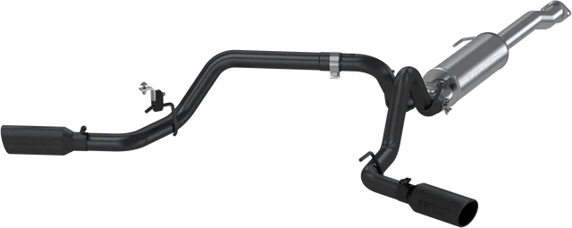 MBRP 16-23 Toyota Tacoma 3.5L 3in Cat Back Dual Split Side Black