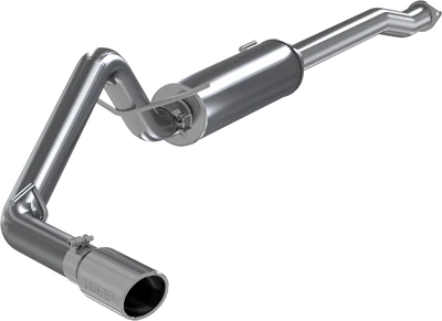 MBRP 16-23 Toyota Tacoma 3.5L Cat Back Single Side Exit Aluminized Exhaust System