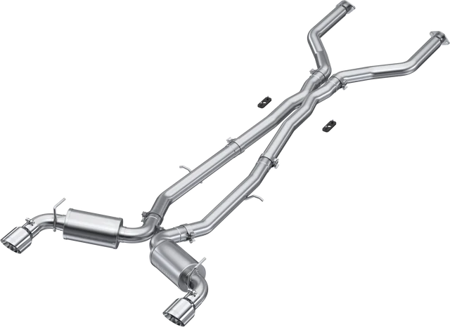 MBRP 17-22 Infiniti Q60 3.0L RWD/AWD Cat Back Dual Rear