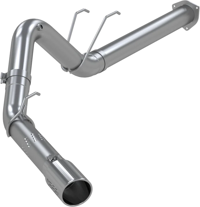 MBRP 17-23 Ford F-250/350/450 6.7L 4in Filter Back Single Tip Side Exit T409 Exhaust System