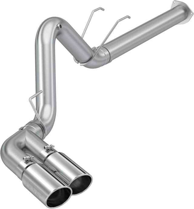 MBRP 17-23 Ford F250/350/450 6.4 L Filter Back Single Side Dual Exit Exhaust System