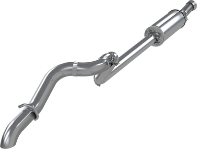 MBRP 18-23 Jeep Wrangler JL 2.5in Single Rear Exit Cat Back Exhaust - Aluminum