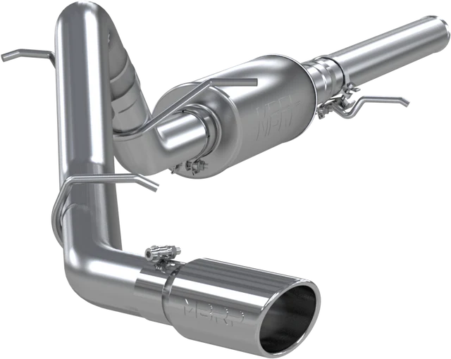 MBRP 19 Chevrolet Sliverado/GMC Sierra 1500 Limited 4.3L V6/5.3L V8 Single Side Exit AL 3in Cat Back Exhaust