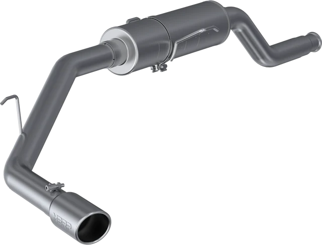 MBRP 20-06 Toyota Tundra All 4.7L Models Resonator Back Single Side Exit Aluminized Exhaust System