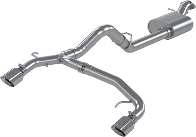 MBRP 21-23 Ford Bronco 2.3/2.7L EcoBoost 2/4-Dr 3in Catback Dual Split Rear Exit Aluminized Steel