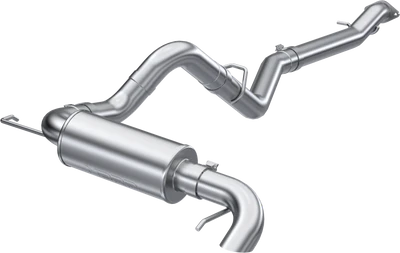 MBRP 21-23 Ford Bronco 2.3L/2.7L EcoBoost 2/4DR T304 Stainless Steel High Clearance Cat-back Exhaust