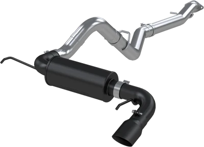 MBRP 21-23 Ford Bronco 2.3L/2.7L EcoBoost 3in Black Aluminized Catback Exhaust