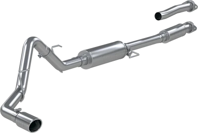 MBRP 21-23 Ford F-150 2.7L/ 3.5L Ecoboost 5.0L Single Side 3in Aluminized Steel Catback Exhaust