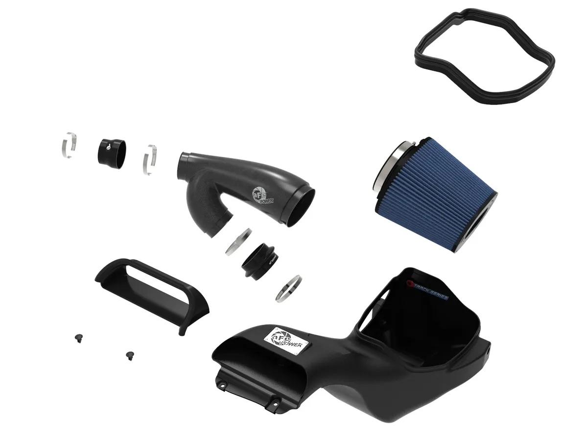 Track Series Carbon Fiber Cold Air Intake System w/Pro 5R Filter (+22 hp & +22 lb-ft)