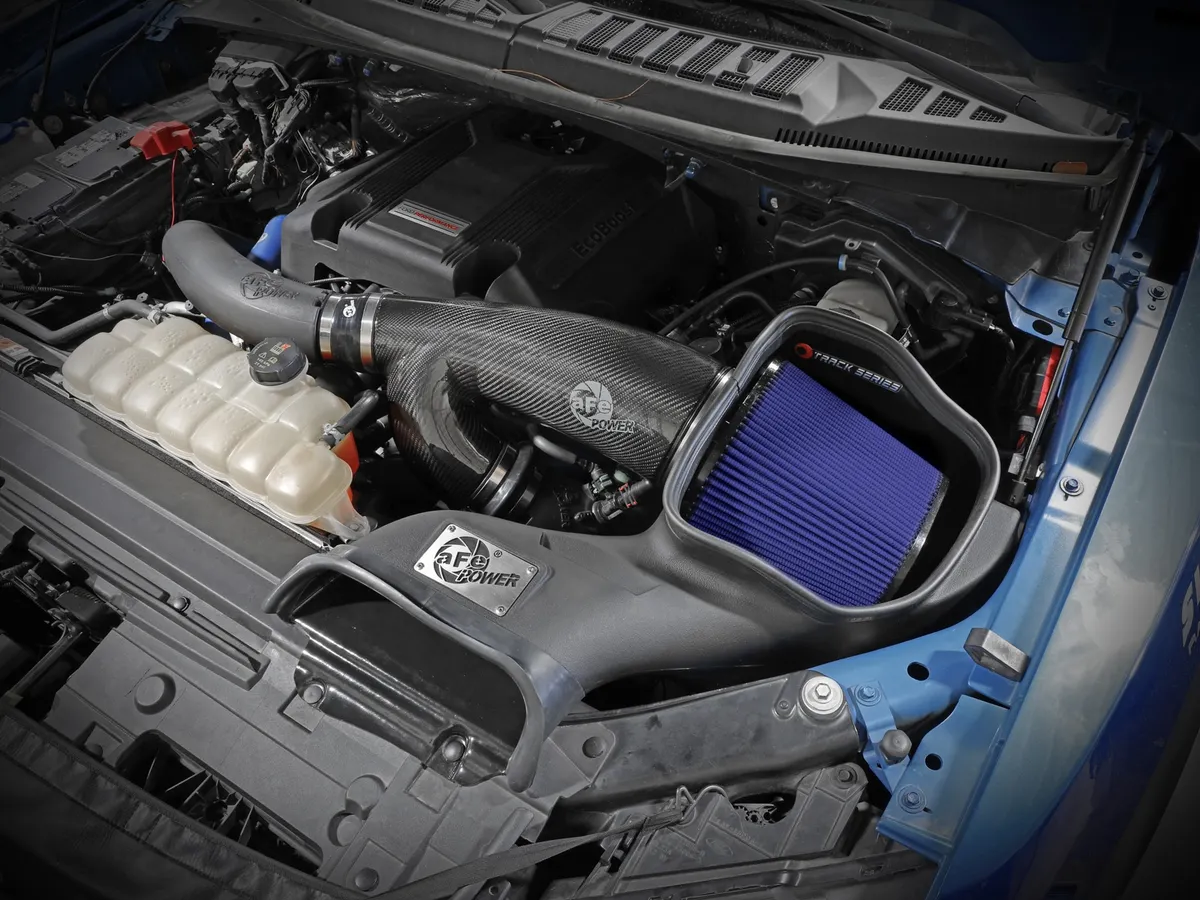 Track Series Carbon Fiber Cold Air Intake System w/Pro 5R Filter (+22 hp & +22 lb-ft)